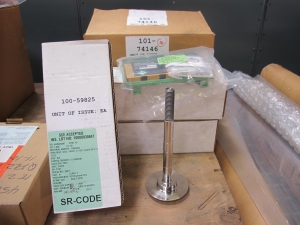 LOT TO INCLUDE: (1 BOX) CABLE, THERMOCOUPLE TYPE, 6 POS., 10 FT LENGTH, (1 BOX) CABLE, ANALOG KIND, 15 POS., 10 FOOT LENGTH SIZE, (1 BOX) CABLE, ANALOG KIND, 9 POS., 10 FOOT LENGTH SIZE, (2) BEARINGS, BALL TYPE. LOWER, FOR 500HP, 3 PHASE, MODEL VSHX, FRAME 5808P39, 4160V, 60 CYCLE, 1769 RPM, VERTICAL SOLID SHAFT MOTORS. LOADING & HANDLING FEE $15-4162